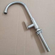 Stainless steel kitchen faucet