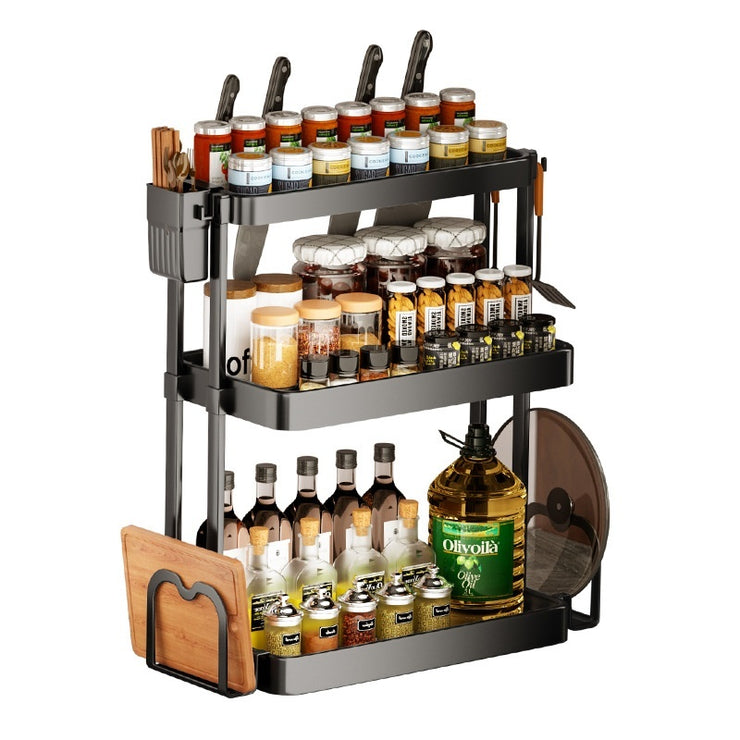 Kitchen Rack For Seasoning Multi-layer Storage Kitchen Supplies