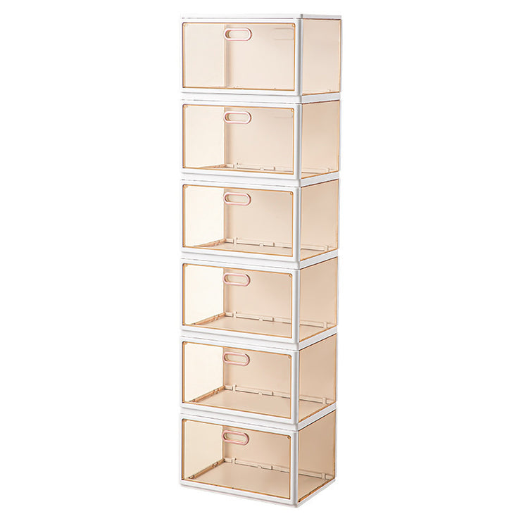 Foldable Cabinet Retractable Shoes Storage Box Home Entrance Dustproof Organizer